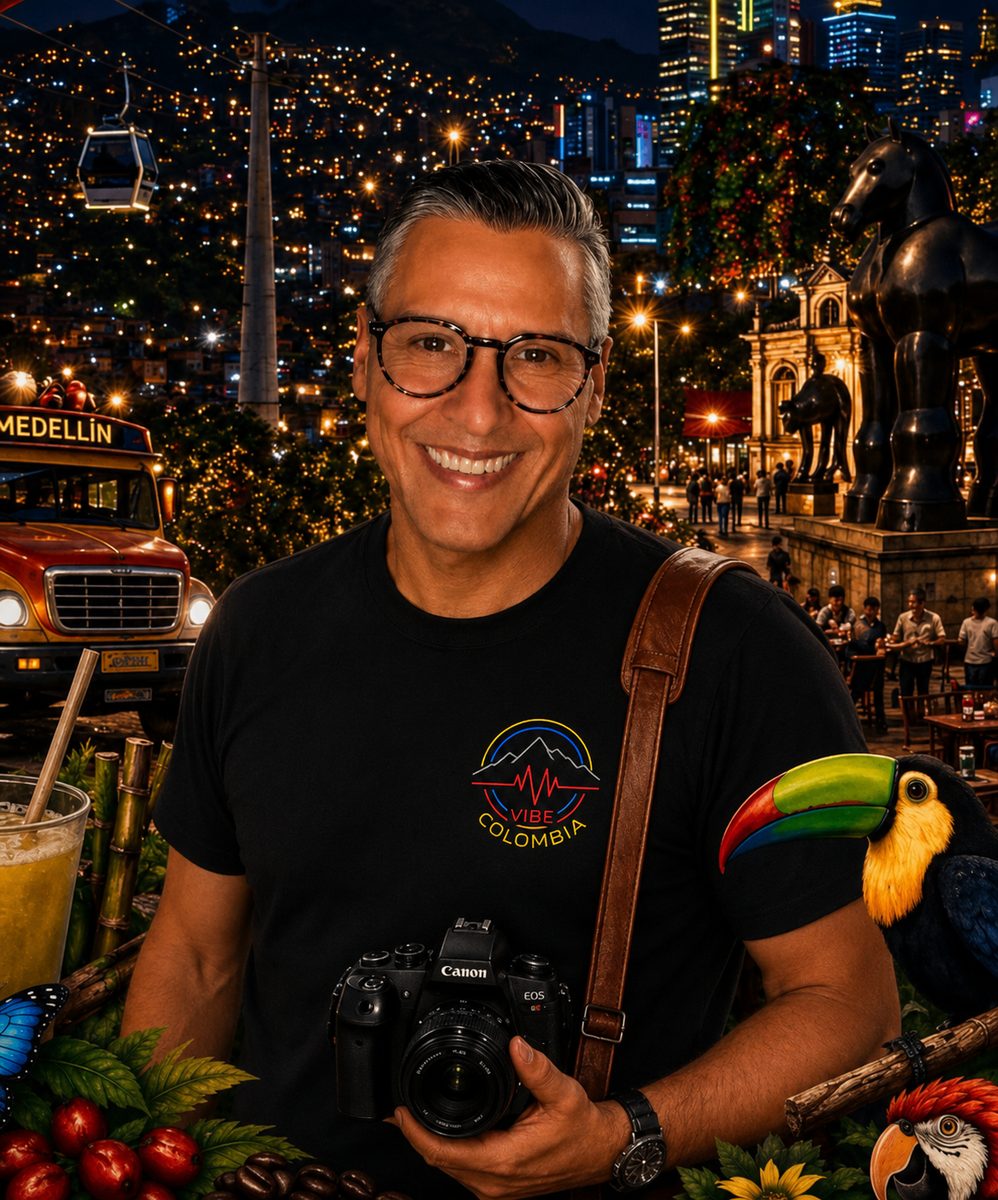 Miguel Angel Gaviria, Vibe Colombia Reiseguide