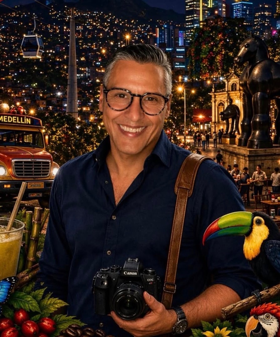 Miguel Angel Gaviria, Vibe Colombia tour guide
